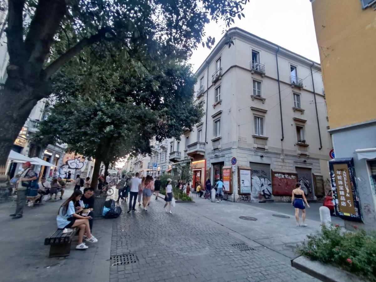 Isola Di Chinatown Bilocale Storico Nel Cuore Di Milano, Comfort E Stile Autentico Con 3 Letti Extra Large Extérieur photo